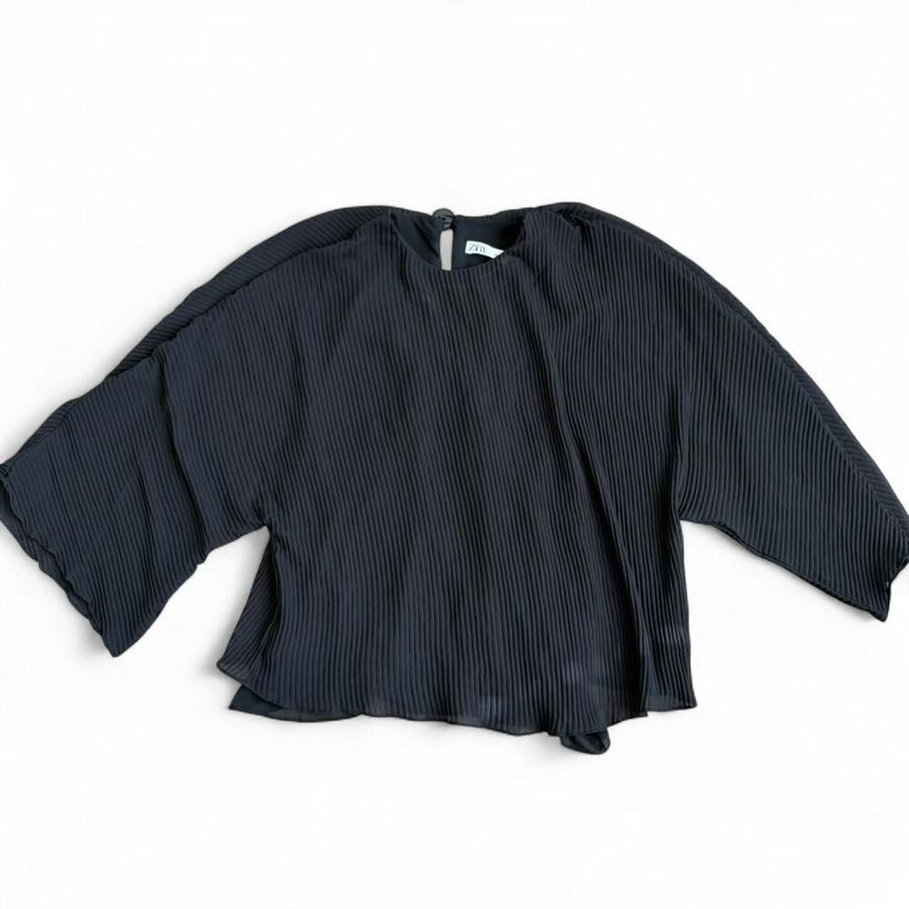 Zara Women's Black Blouse Size XS